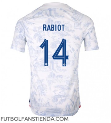Francia Adrien Rabiot #14 Segunda Equipación Mundial 2022 Manga Corta
